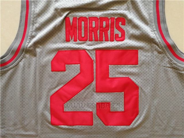 Camiseta Pelicula Bayside Marcus Morris #25 Gris